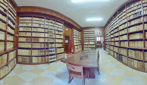 Visita virtuale della biblioteca e dell'archivio diocesani di Sora