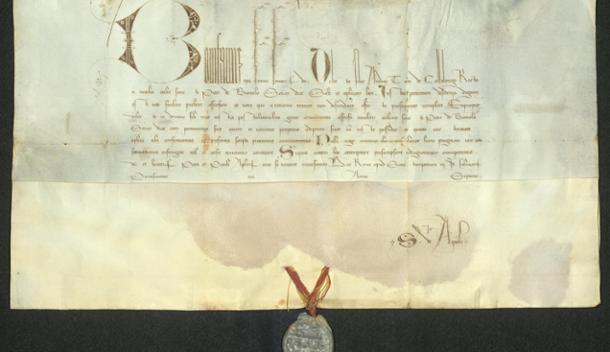 Pergamena di Bonifacio IX (1396)