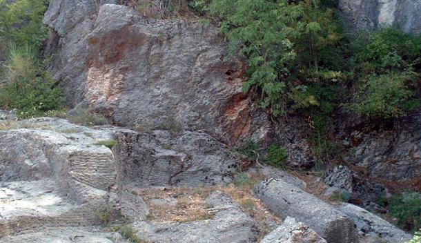 Il marmo rosso di Cottanello