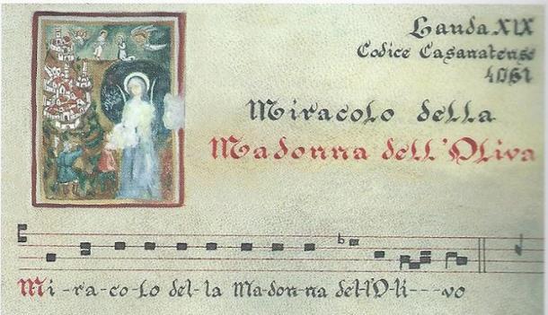 Melodia delle Lamentazioni, canto gregoriano  (Accademia Properziana del Subasio - Assisi)