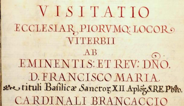 La visita pastorale del cardinale Francesco Maria Brancaccio (1662-1663)