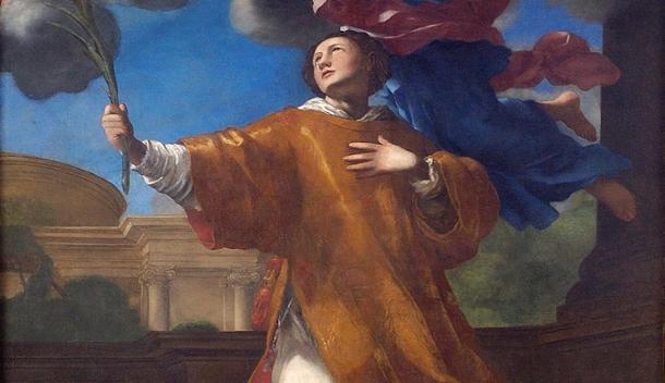 Cattedrale di S. Lorenzo - Giovan Francesco Romanelli, San Lorenzo in estasi (1648)