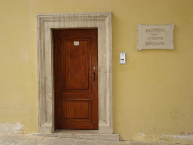 Archivio storico diocesano di Sora - Aquino - Pontecorvo